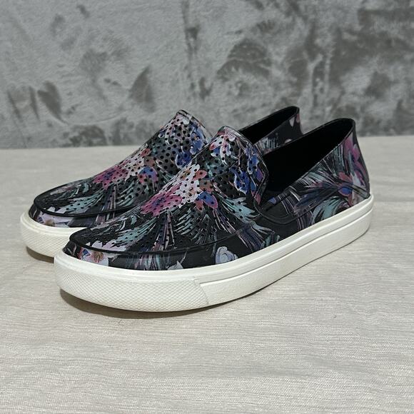 CROCS Shoes - Crocs Citilane Roka Loafers Womens Size 5 Black Slip On Floral Casual Breathable